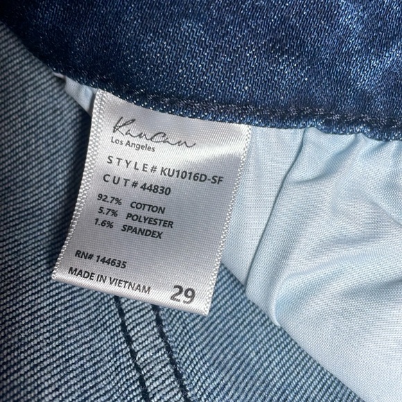 KANCAN High Rise Denim Jeans Style KU1016D - Picture 7 of 12